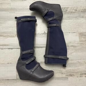 Crazy Womens Tsubo Platform Multi Strap Rockstar Grunge Boho Wedge Heels Size 7